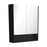 Fienza 750 Mirror Cabinet with Display Shelf - Ideal Bathroom CentrePSC750SBSatin Black