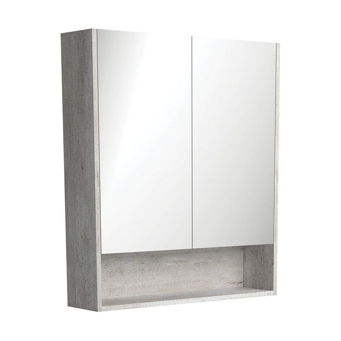 Fienza 750 Mirror Cabinet with Display Shelf - Ideal Bathroom CentrePSC750SXIndustrial
