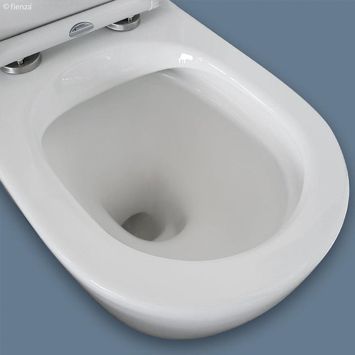Fienza Alex Back To Wall Toilet Suite - Ideal Bathroom CentreK011-2White Slim Seat