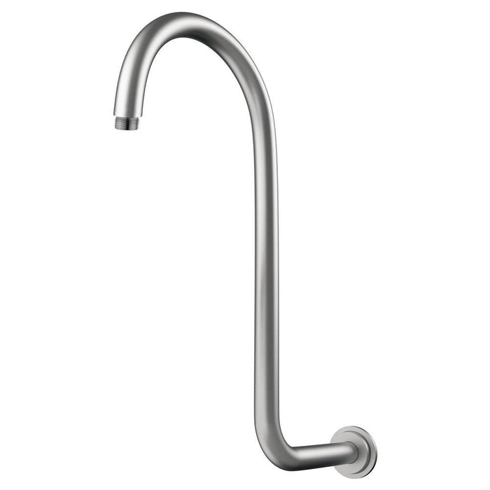 Fienza Classical Swan-Neck Fixed Wall Arm - Ideal Bathroom Centre422116BNBrushed Nickel