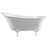 Fienza Clawfoot 1500/1700 Freestanding Acrylic Bath - Ideal Bathroom CentreFR2550-1500W1500mmSemi-Gloss White