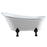 Fienza Clawfoot 1500/1700 Freestanding Acrylic Bath - Ideal Bathroom CentreFR2550-1500B1500mmMatte Black