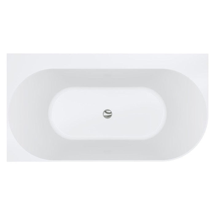 Fienza Cloe 1400mm Corner Back To Wall Bath - Ideal Bathroom CentreFR75-1400RRight Hand Corner