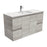 Fienza Edge Industrial 1200mm Vanity With Undermounted Stone Top - Ideal Bathroom CentreSI120XWall HungBianco Marble