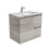 Fienza Edge Industrial 750mm Vanity With Undermounted Stone Top - Ideal Bathroom CentreSM75XRWall HungRight Hand DrawersCalacatta Marble