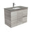 Fienza Edge Industrial 900mm Vanity With Undermounted Stone Top - Ideal Bathroom CentreSD90XRWall HungRight Hand DrawersDove Grey