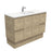 Fienza Edge Scandi Oak 1200mm Vanity With Undermounted Stone Top - Ideal Bathroom CentreSC120SKFreestandingCrystal Pure
