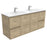 Fienza Edge Scandi Oak 1500mm Vanity With Ceramic Top - Ideal Bathroom CentreTCL150SDWall HungDouble Bowl Ceramic Top