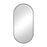 Fienza Empire Pill Metal Framed Mirror - Ideal Bathroom CentreFMP60120BMatte Black600x1200mm