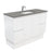 Fienza Finger Pull Matte White 1200mm Vanity With Undermounted Stone Top - Ideal Bathroom CentreSD120ZKFreestandingDove Grey
