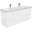 Fienza Finger Pull Matte White 1500mm Vanity With Undermounted Stone Top - Ideal Bathroom CentreSA150ZSWall HungRoman SandSingle Centre Bowl