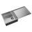 Fienza Hana 36L Single Kitchen Sink with Drainer - Ideal Bathroom Centre68404