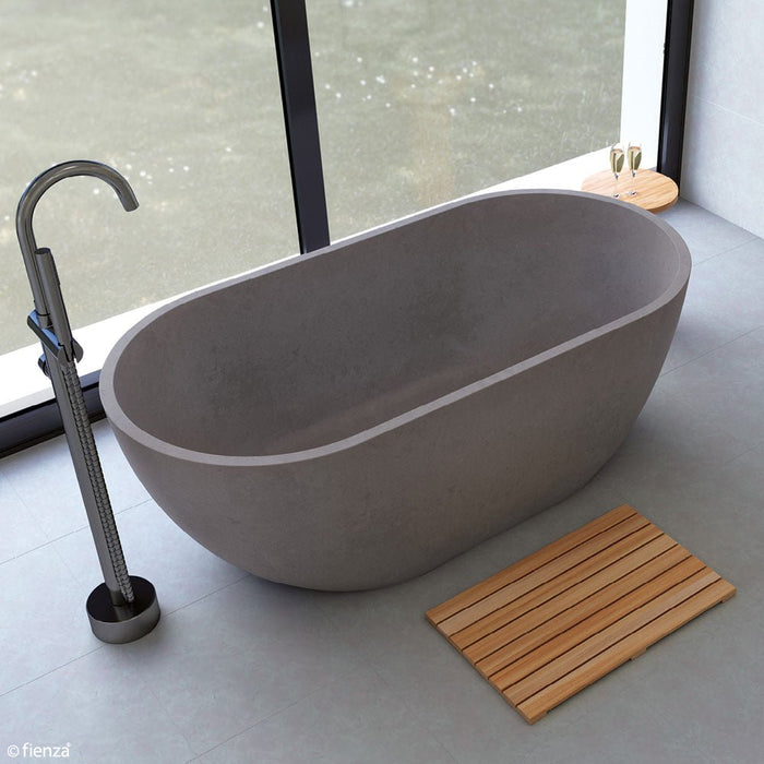 Fienza Jada 1500mm Concrete Bath - Ideal Bathroom CentreFC12