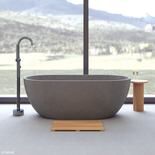 Fienza Jada 1500mm Concrete Bath - Ideal Bathroom CentreFC12