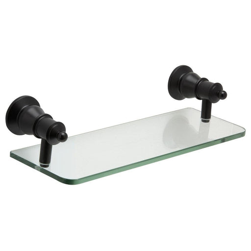 Fienza LILLIAN Glass Shelf - Ideal Bathroom Centre81007BMatte Black