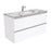 Fienza Quest 1200mm Vanity With Undermounted Stone Top - Ideal Bathroom CentreSM120QWall HungCalacatta Marble