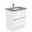 Fienza Quest 750mm Vanity With Undermounted Stone Top - Ideal Bathroom CentreSD75QKFreestandingDove Grey