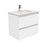 Fienza Quest 750mm Vanity With Undermounted Stone Top - Ideal Bathroom CentreSA75QWall HungRoman Sand
