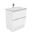 Fienza Quest 750mm Vanity With Undermounted Stone Top - Ideal Bathroom CentreSC75QKFreestandingCrystal Pure