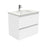 Fienza Quest 750mm Vanity With Undermounted Stone Top - Ideal Bathroom CentreSC75QWall HungCrystal Pure