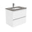 Fienza Quest 750mm Vanity With Undermounted Stone Top - Ideal Bathroom CentreSD75QWall HungDove Grey