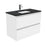 Fienza Quest 900mm Vanity With Undermounted Stone Top - Ideal Bathroom CentreSB90QWall HungBlack Sparkle