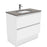 Fienza Quest 900mm Vanity With Undermounted Stone Top - Ideal Bathroom CentreSD90QKFreestandingDove Grey