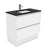 Fienza Quest 900mm Vanity With Undermounted Stone Top - Ideal Bathroom CentreSB90QKFreestandingBlack Sparkle