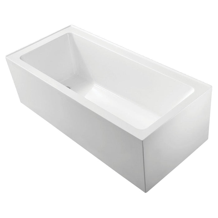 Fienza Sentor 1500/1650 Acrylic Corner Freestanding Bath - Ideal Bathroom CentreFR02-1500R1500mmR/H Corner