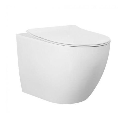 Geberit Voghera Concealed Wall Face Toilet Suite - Ideal Bathroom Centre115.882.JQ.1Round Button, Matt Chrome with Bright Trim