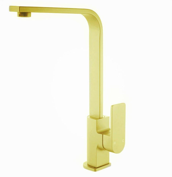 IKON Flores Sink Mixer - Ideal Bathroom CentreHYB135-101BGBrushed Gold