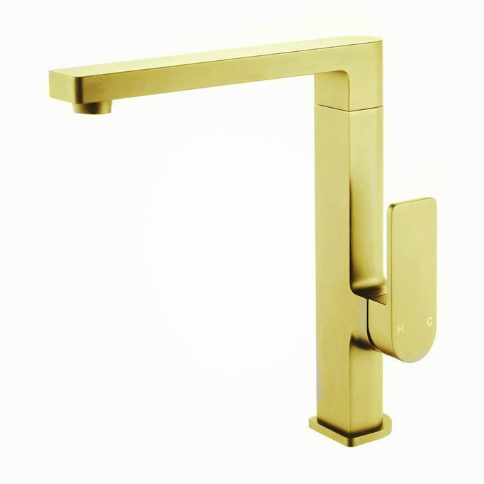IKON Flores Sink Mixer - Ideal Bathroom CentreHYB135-102BGBrushed Gold