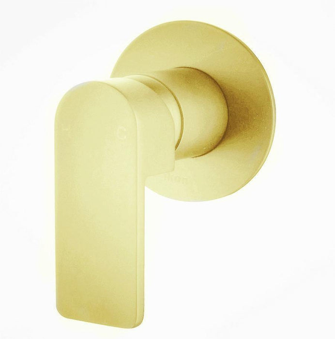 IKON Flores Wall Shower Mixer - Ideal Bathroom CentreHYB135-301BGBrushed Gold