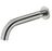 IKON Hali Wall Basin/ Bath Spout With Curve Spout - Ideal Bathroom CentreHYB88-802BNBrushed Nickel