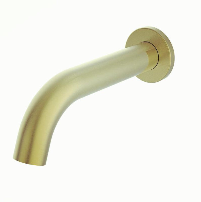 IKON Hali Wall Basin/ Bath Spout With Curve Spout - Ideal Bathroom CentreHYB88-802BGBrushed Gold