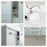 Marquis Palm - Wall Hung Vanity - Ideal Bathroom CentrePalm 1Dekton600mmDektonCentre Bowl