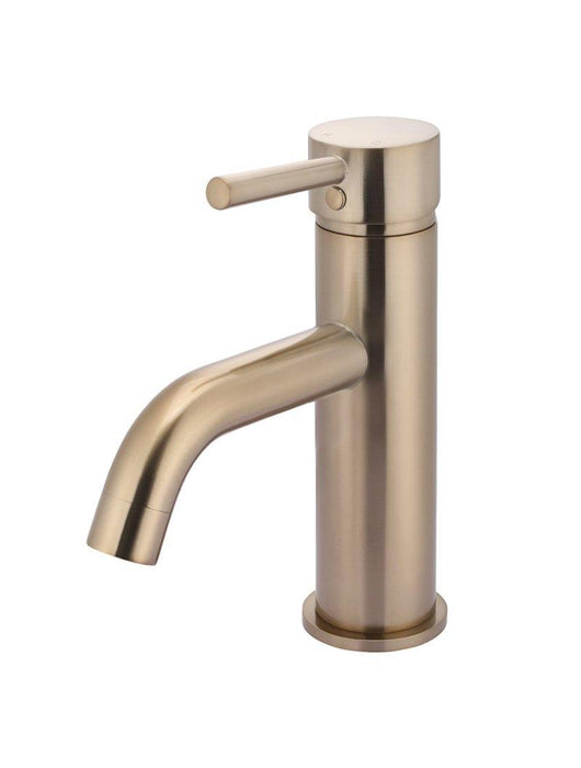 Meir Piccola Basin Mixer Curved - Ideal Bathroom CentreMB03XS-CHChampagne