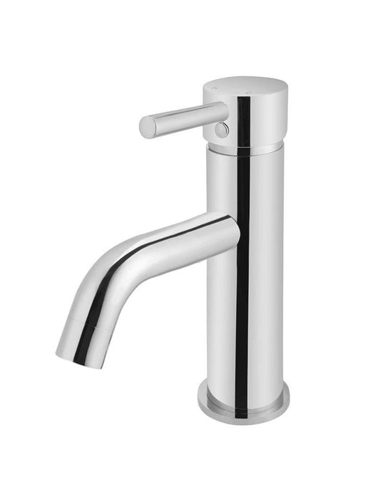 Meir Round Basin Mixer Curved - Ideal Bathroom CentreMB03-PVDBNBrushed Nickel