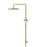 Meir Round Combination Shower Rail, 300mm Rose, Single Function Hand Shower - Ideal Bathroom CentreMZ0706-R-PVDBBTiger Bronze