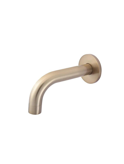 Meir Round Curved Spout 130mm - Ideal Bathroom CentreMS05-130-CHChampagne