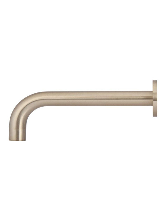 Meir Round Curved Spout 200mm - Ideal Bathroom CentreMS05-CHChampagne