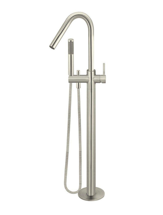 Meir Round Freestanding Bath Spout And Hand Shower - Ideal Bathroom CentreMB09-PVDBNBrushed Nickel