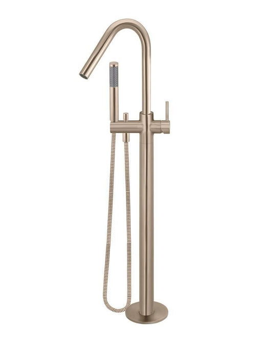 Meir Round Freestanding Bath Spout And Hand Shower - Ideal Bathroom CentreMB09-CHChampagne