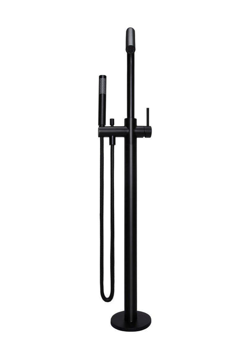 Meir Round Freestanding Bath Spout And Hand Shower - Ideal Bathroom CentreMB09Matte Black