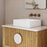Milano Antonio Ceramic Above Counter Basin - Ideal Bathroom CentreAB3636Gloss White365x365x110mm