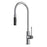 Milano Aziz Pull Out Sink Mixer - Ideal Bathroom CentrePCC1002C/MBChrome and Matte Black