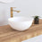 Milano Celine 360mm Ceramic Above Counter Basin - Ideal Bathroom CentreEL3636GGloss White