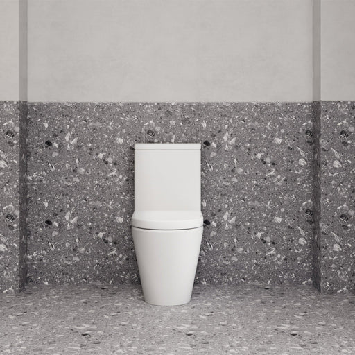 Milano Celine Back To Wall Toilet Suite - Ideal Bathroom CentreBTW021Gloss White
