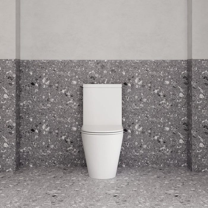 Milano Celine Back To Wall Toilet Suite - Ideal Bathroom CentreBTW021MWMatte White