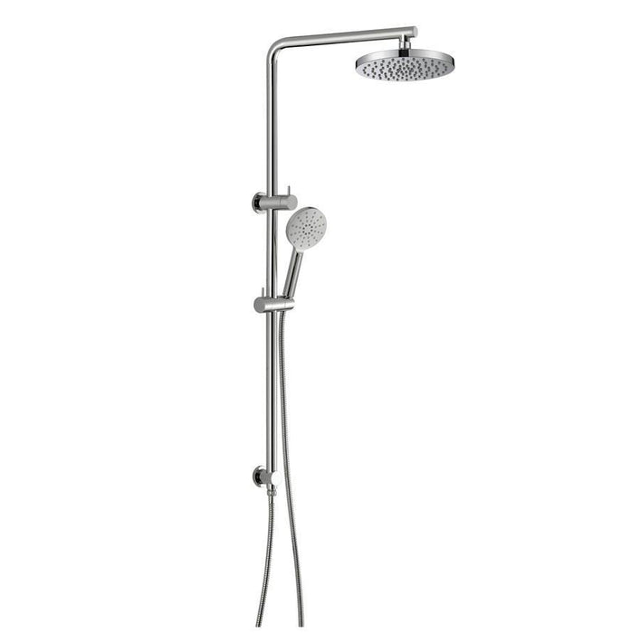 Milano Cora Round Twin Shower - Ideal Bathroom CentrePHC4502R-BNBrushed Nickel